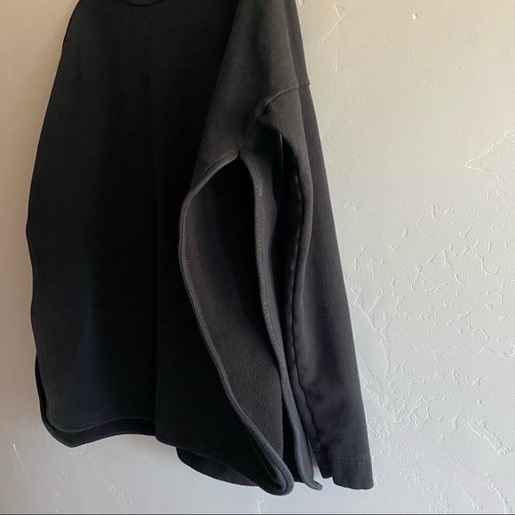 ***SOLD*** Beaumont Organic black side split sweatshirt S - Picture 4 of 4